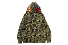 GRADATION CAMO SHARK FULL ZIP HOODIE