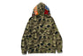 GRADATION CAMO SHARK FULL ZIP HOODIE