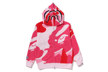MEGA ABC CAMO DOUBLE SHARK RELAXED FIT FULL ZIP HOODIE