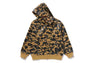1ST CAMO SEQUIN SHARK RELAXED FIT FULL ZIP HOODIE