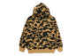 1ST CAMO BAPE LOGO RHINESTONE RELAXED FIT FULL ZIP HOODIE