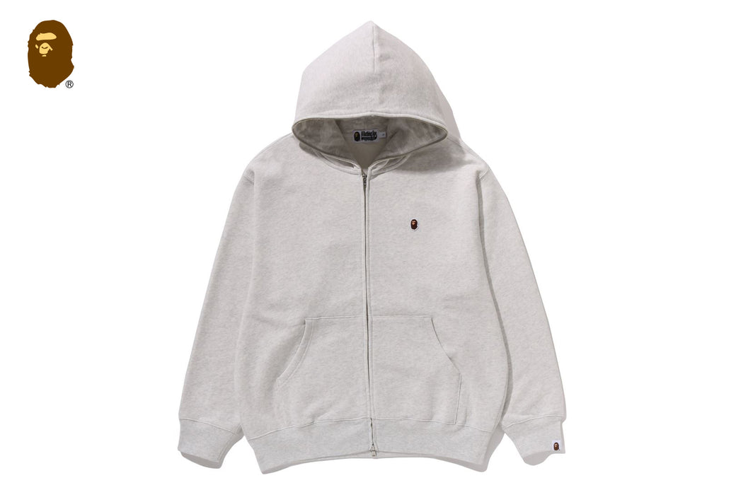 BAPE APE HEAD ONE POINT FULL ZIP HOODIE