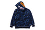 COLOR CAMO SHARK RELAXED FIT HOODIE TRACK JACKET
