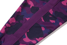 COLOR CAMO SHARK RELAXED FIT HOODIE TRACK JACKET