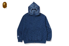 CLOUD CAMO TIGER UPCYCLED RELAXED FIT FULL ZIP HOODIE