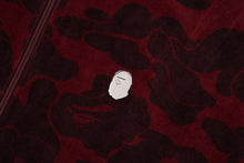 SOLID CAMO VELOUR METAL ONE POINT RELAXED FIT TRACK JACKET