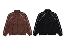 LINE CAMO JACQUARD METAL LOGO RELAXED FIT TRACK JACKET