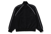 LINE CAMO JACQUARD METAL LOGO RELAXED FIT TRACK JACKET