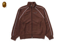 LINE CAMO JACQUARD METAL LOGO RELAXED FIT TRACK JACKET