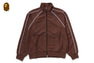 LINE CAMO JACQUARD METAL LOGO RELAXED FIT TRACK JACKET
