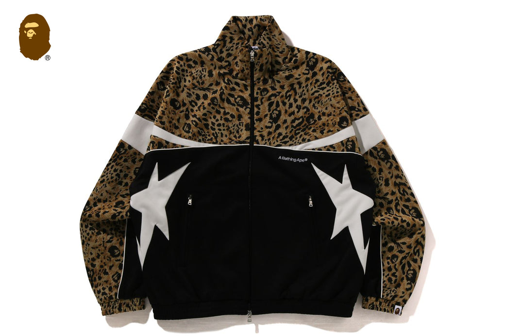 Leopard Field Jacket/レオパード/イタリアジップ/ライナー付 Leopard
