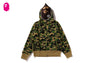 ABC CAMO 2ND APE FULL ZIP HOODIE