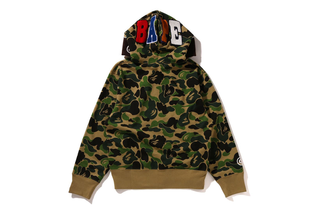 ABC CAMO 2ND APE FULL ZIP HOODIE | bape.com