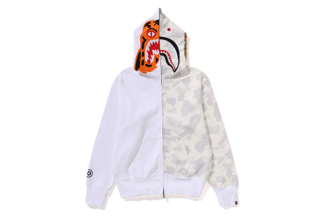 CITY CAMO TIGER SHARK FULL ZIP HOODIE | bape.com