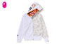 CITY CAMO TIGER SHARK FULL ZIP HOODIE