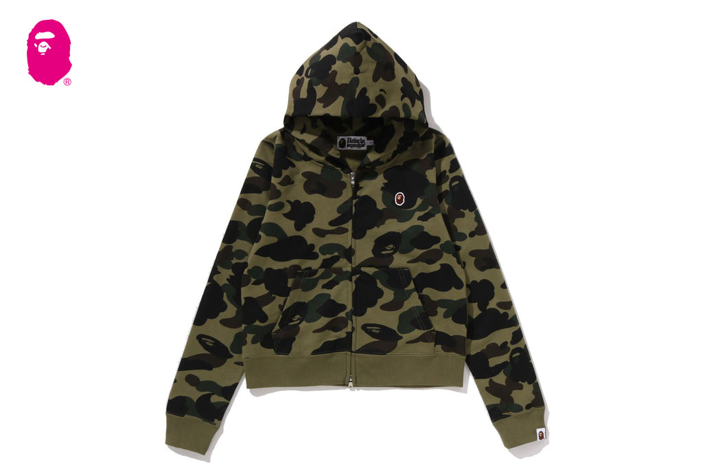 1ST CAMO ZIP HOODIE | bape.com
