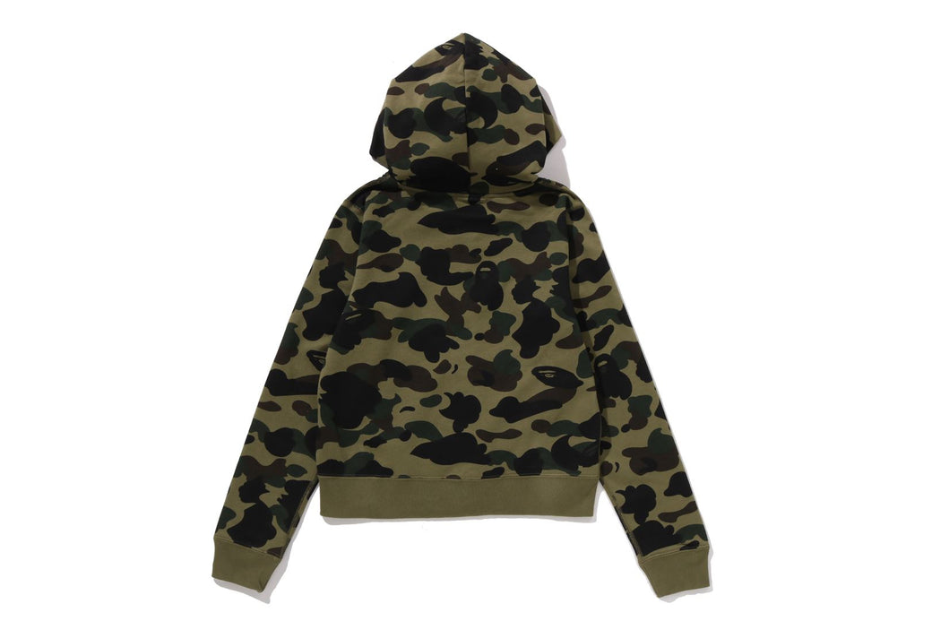 1ST CAMO ZIP HOODIE | bape.com