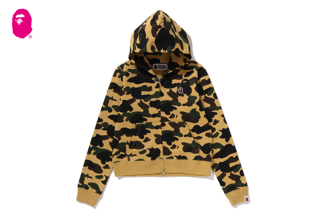 1ST CAMO ZIP HOODIE | bape.com