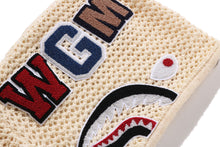 METALLIC CROCHET SHARK FULL ZIP HOODIE