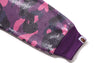 COLOR CAMO APE HEAD SEQUIN CROPPED FULL ZIP HOOOIE