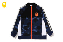 COLOR CAMO BAPE TAPE TRACK JACKET