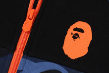 COLOR CAMO BAPE TAPE TRACK JACKET