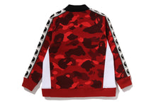 COLOR CAMO BAPE TAPE TRACK JACKET