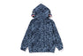 WILD LEOPARD PATTERN SHARK ZIP HOODIE