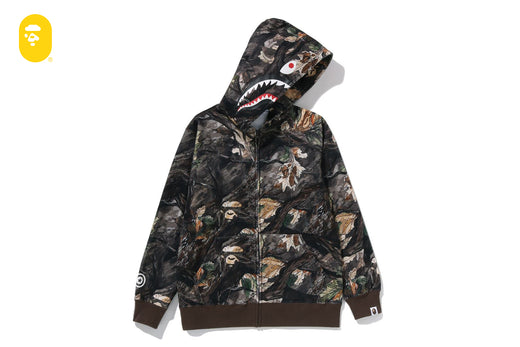 TREE EDGE CAMO SHARK ZIP HOODIE