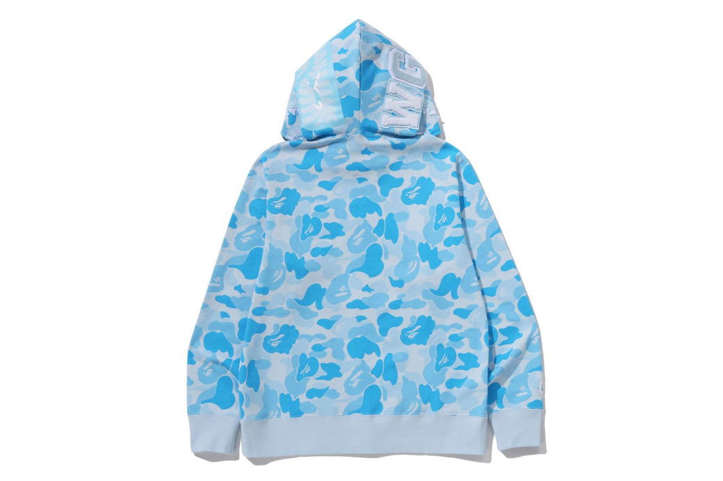 ICY BAPE ABC CAMO SHARK FULL ZIP HOODIE | bape.com