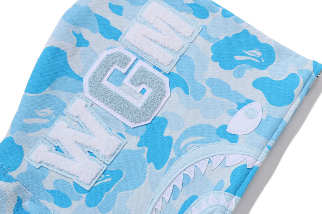 ICY BAPE ABC CAMO SHARK FULL ZIP HOODIE | bape.com