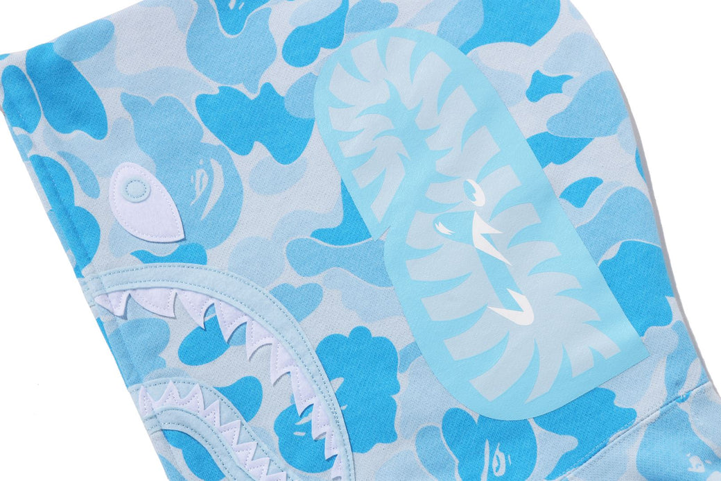 ICY BAPE ABC CAMO SHARK FULL ZIP HOODIE | bape.com