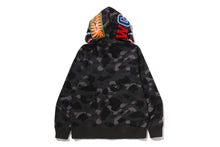 COLOR CAMO SHARK FULL ZIP HOODIE