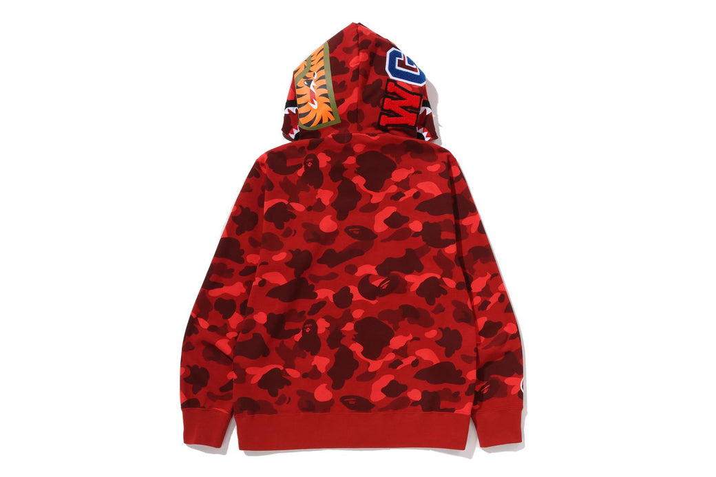 COLOR CAMO SHARK FULL ZIP HOODIE | bape.com
