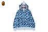 ABC CAMO DOUBLE SHARK FULL ZIP HOODIE