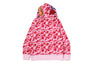 ABC CAMO DOUBLE SHARK FULL ZIP HOODIE
