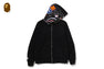 COLOR CAMO REVERSIBLE SHARK FULL ZIP HOODIE