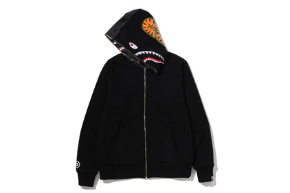 COLOR CAMO REVERSIBLE SHARK FULL ZIP HOODIE