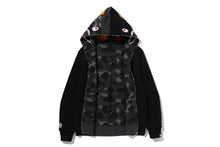 COLOR CAMO REVERSIBLE SHARK FULL ZIP HOODIE