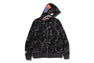 COLOR CAMO REVERSIBLE SHARK FULL ZIP HOODIE