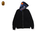 COLOR CAMO REVERSIBLE SHARK FULL ZIP HOODIE
