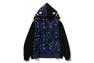 COLOR CAMO REVERSIBLE SHARK FULL ZIP HOODIE