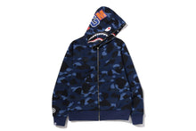 COLOR CAMO REVERSIBLE SHARK FULL ZIP HOODIE