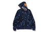 COLOR CAMO REVERSIBLE SHARK FULL ZIP HOODIE