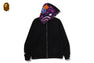 COLOR CAMO REVERSIBLE SHARK FULL ZIP HOODIE