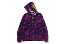 COLOR CAMO REVERSIBLE SHARK FULL ZIP HOODIE