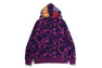 COLOR CAMO REVERSIBLE SHARK FULL ZIP HOODIE