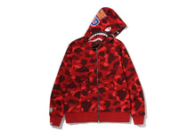 COLOR CAMO REVERSIBLE SHARK FULL ZIP HOODIE