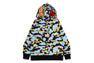 NEW MULTI CAMO SHARK FULL ZIP HOODIE
