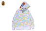 NEW MULTI CAMO SHARK FULL ZIP HOODIE